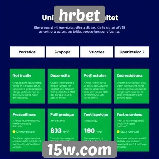 Análise das funcionalidades do site hrbet